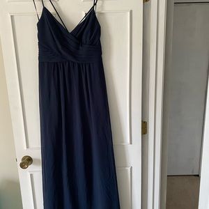 LEVKOFF navy bridesmaid dress